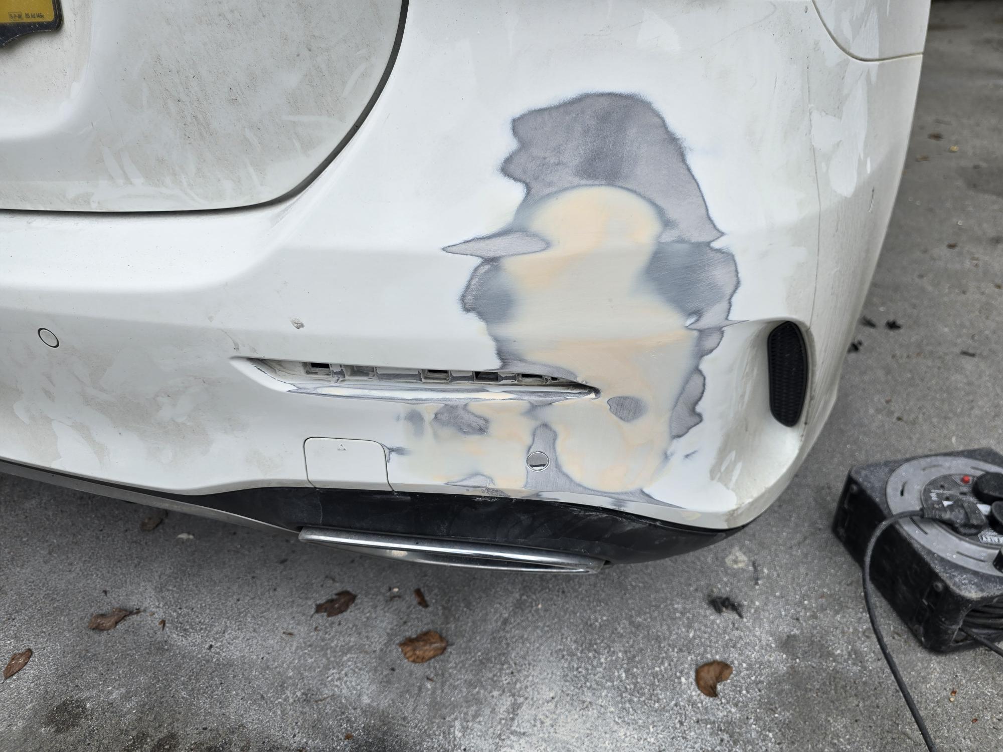 Car bumper repair